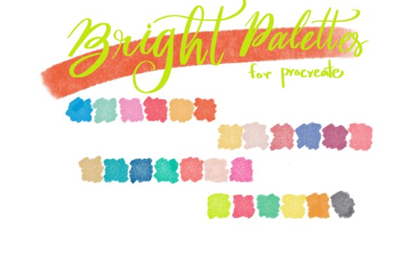 Bright Palettes: Igniting Creativity in Procreate