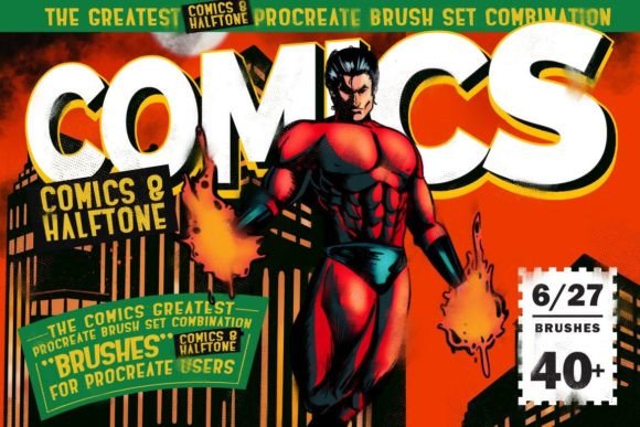 Comics & Halftone: Procreate Brushes for Authentic Art