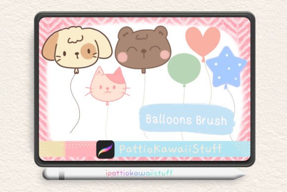 Procreate Brush Stamps Balloons Party: A Designer's Shortcut to Festive Charm