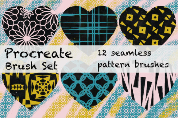 Procreate Brushes Seamless Patterns for Creative Work