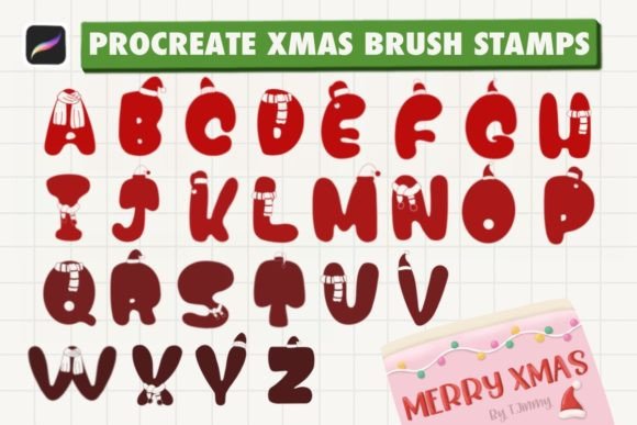 Procreate Xmas Brush Stamps: Effortless Holiday Artistry