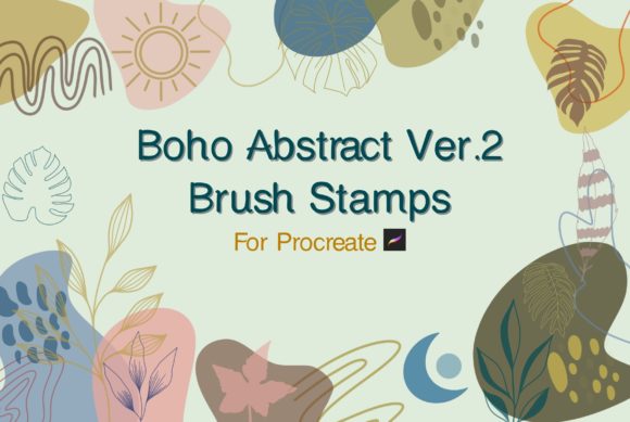 Unleash Your Creativity with Boho Abstract Brush Stamps